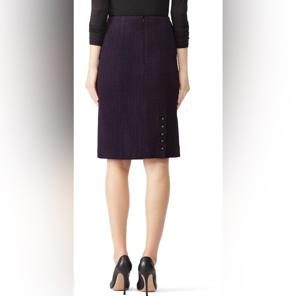 Elegant Nanette Lepore 
Cassis Knit Pencil Skirt - Picture 2 of 9